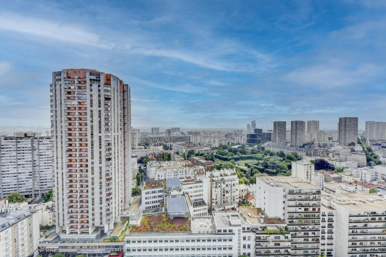 Appartement Place D'Italie Superbe Vue Paris Exteriör bild